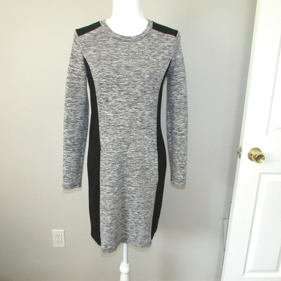 Athleta Dresses & Skirts - 4/$20 🌸 Grey/Black Body con Illusion Dress